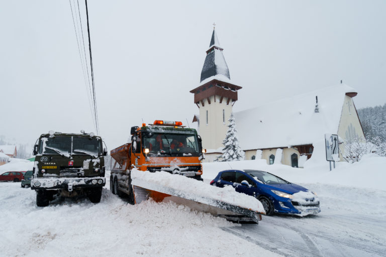 ORAVA: Snehová kalamita