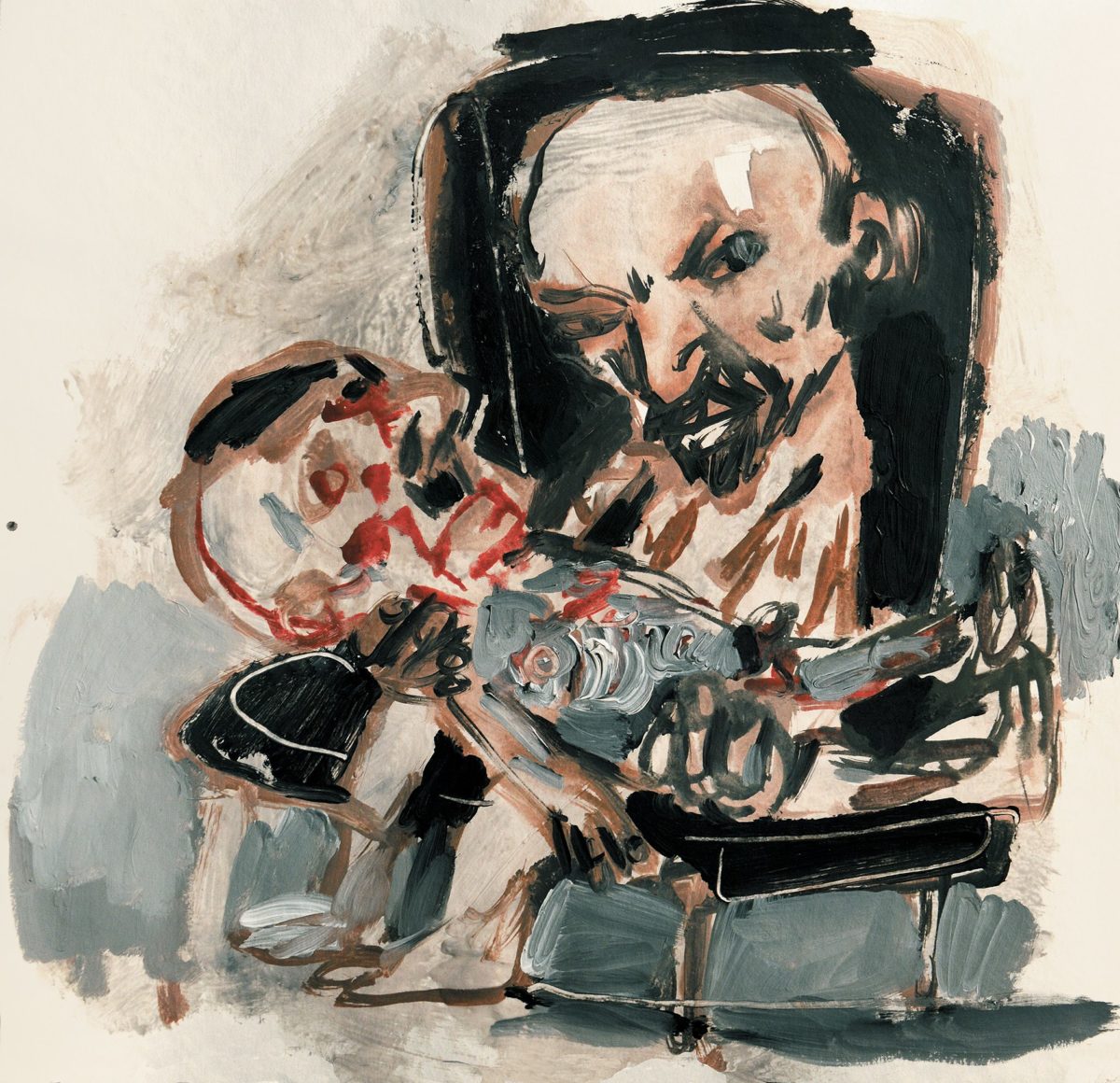 Pietaz cyklu v. i. hitler2018akryl na papieri40 x 40 cm.jpg
