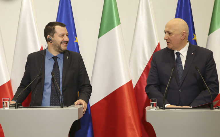 Matteo Salvini, Joachim Brudzinski