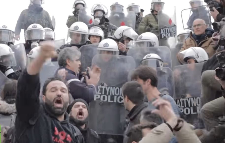 Protesty učiteľov, Grécko