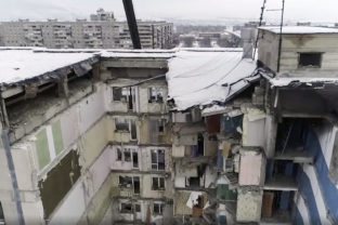 Rusko, zrútenie budovy