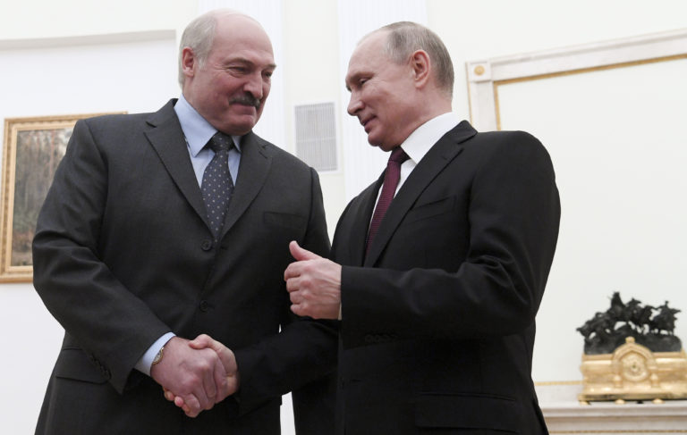 Vladimir Putin, Alexander Lukašenko