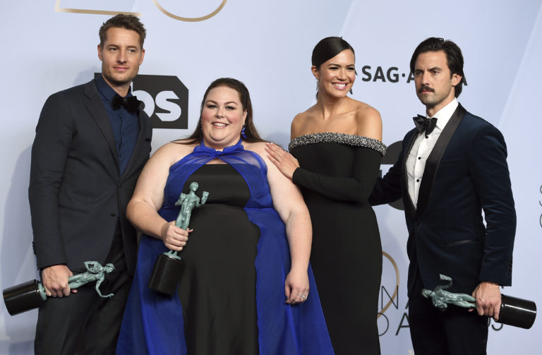 Justin Hartley, Chrissy Metz, Mandy Moore, Milo Ventimiglia