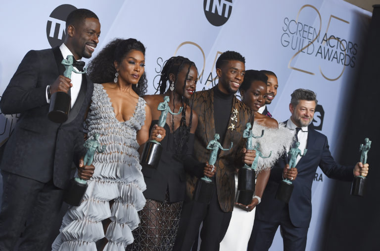 Sterling K. Brown, Angela Bassett, Lupita Nyong'o, Chadwick Boseman, Danai Gurira, Michael B. Jordan, Andy Serkis