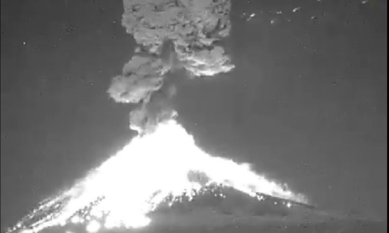 Sopka Popocatepetl