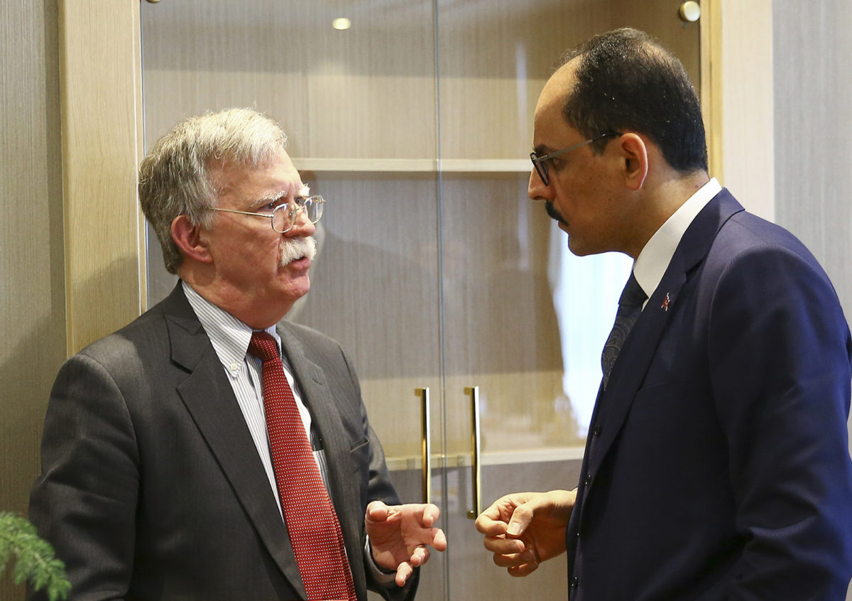 John Bolton, Ibrahim Kalin