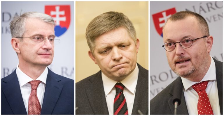 Robert Mistrík, Robert Fico, Milan Krajniak