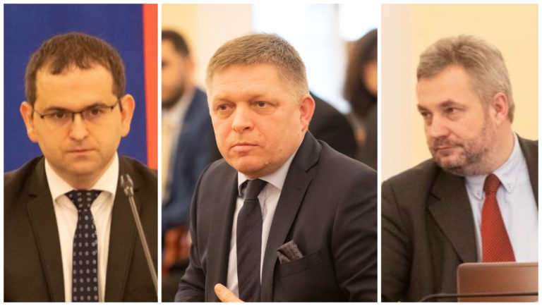 Róbert Madej, Robert Fico, Ondrej Dostál