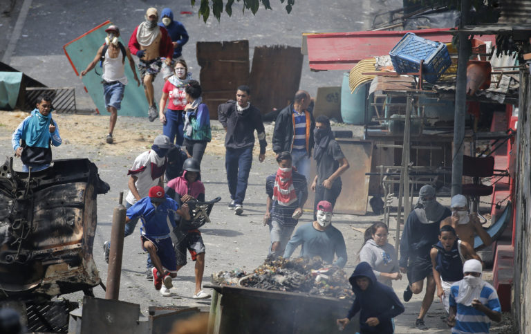 Venezuela, vzbura