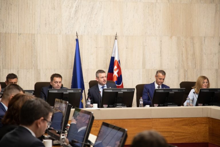 Rokovanie 134. schôdze vlády SR