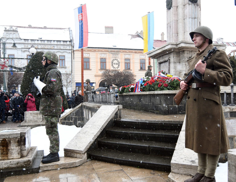 74. výročie oslobodenia mesta Prešov, Peter Pellegrini, Andrea Turčanová