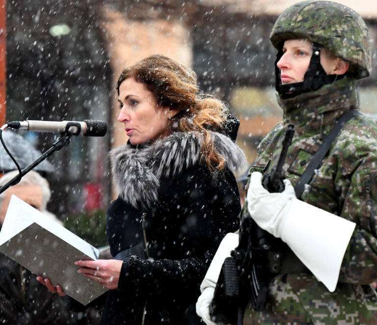 74. výročie oslobodenia mesta Prešov, Peter Pellegrini, Andrea Turčanová