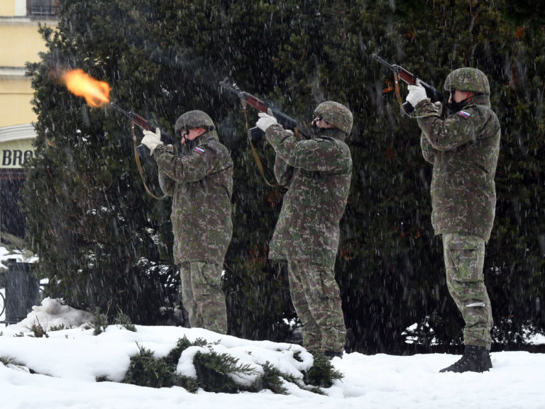 74. výročie oslobodenia mesta Prešov, Peter Pellegrini, Andrea Turčanová