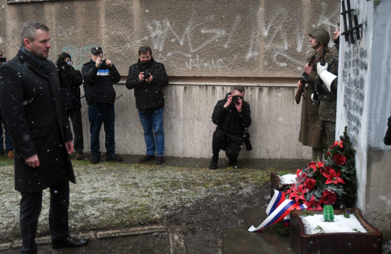 74. výročie oslobodenia mesta Prešov, Peter Pellegrini, Andrea Turčanová