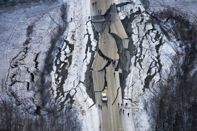 zemetrasenie, Aljaška