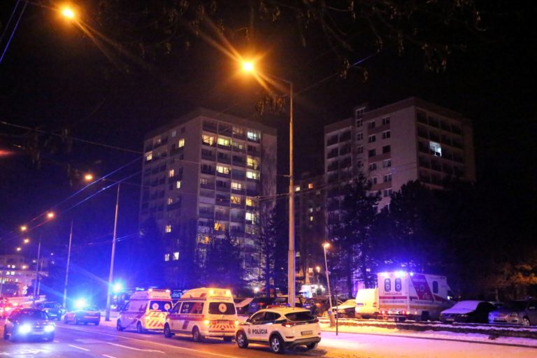 Hasiči, požiar, Banská Bystrica