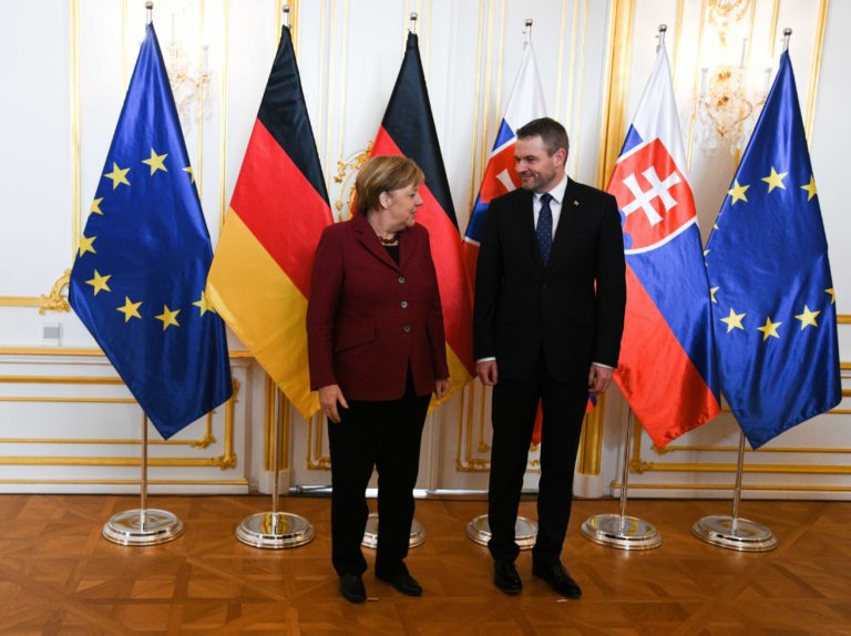 Angela Merkelová, Peter Pellegrini