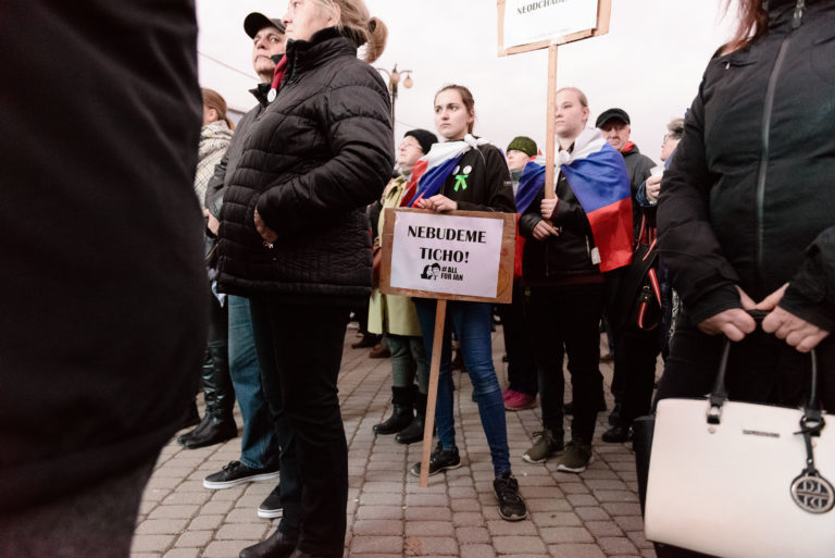 ZHROMAŽDENIE: Za slušné Slovensko v Žiline