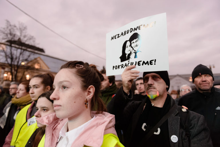 ZHROMAŽDENIE: Za slušné Slovensko v Žiline
