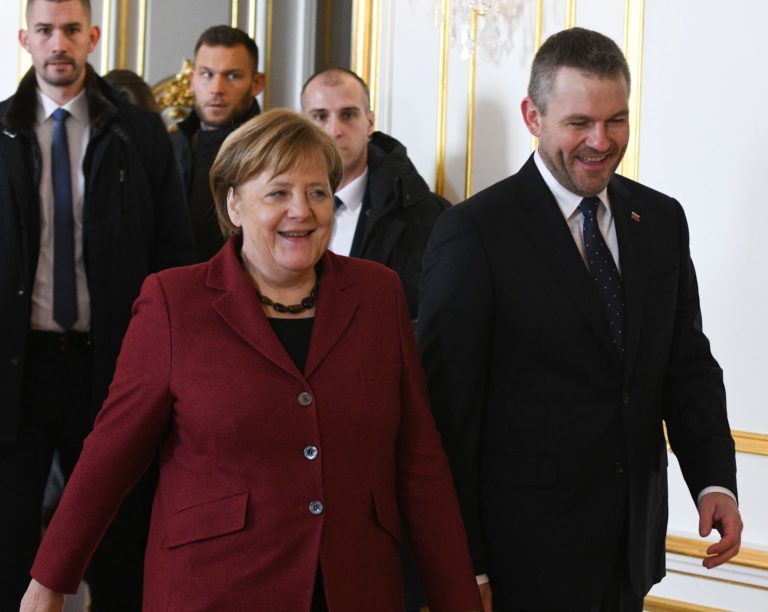 Angela Merkelová, Peter Pellegrini