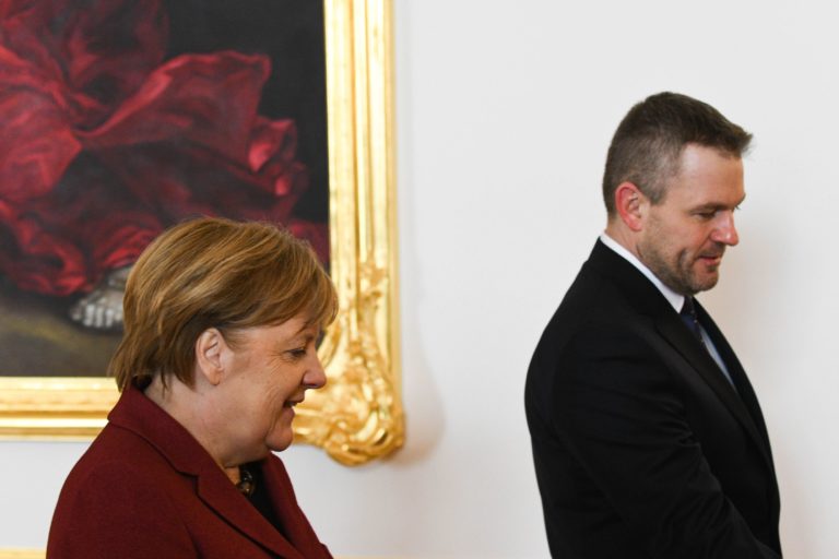 Angela Merkelová, Peter Pellegrini