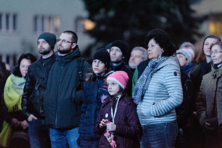 ZHROMAŽDENIE: Za slušné Slovensko v Žiline