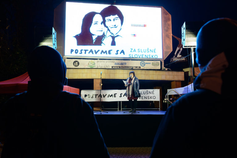 ZHROMAŽDENIE: Za slušné Slovensko v Žiline