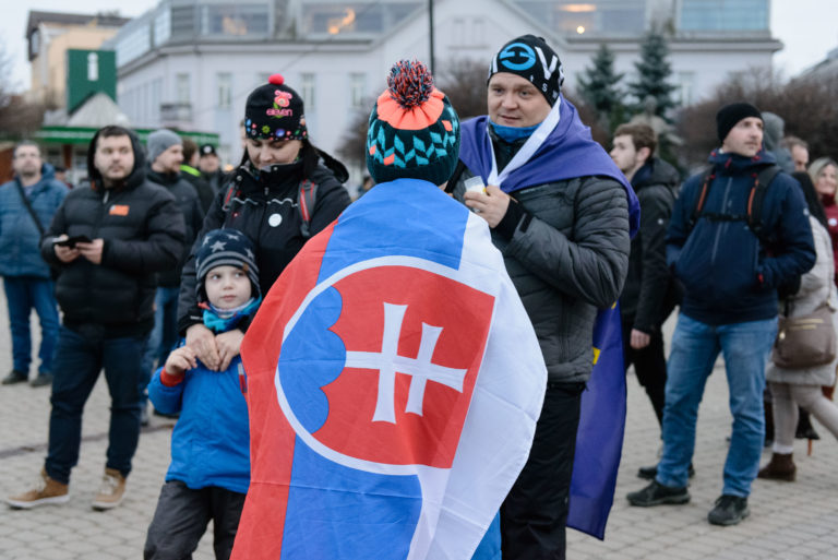 ZHROMAŽDENIE: Za slušné Slovensko v Žiline