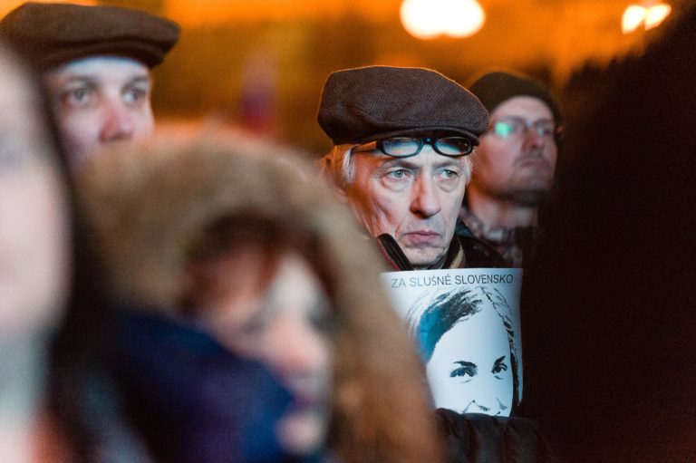 ZHROMAŽDENIE: Za slušné Slovensko v Žiline