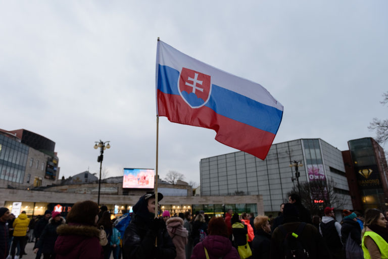 ZHROMAŽDENIE: Za slušné Slovensko v Žiline