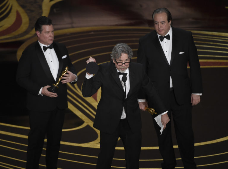 Oscar 2019, Brian Hayes Currie, Peter Farrelly, Nick Vallelonga