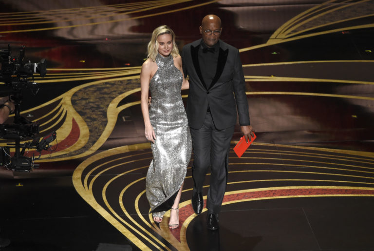 Oscar 2019, Brie Larson, Samuel L Jackson