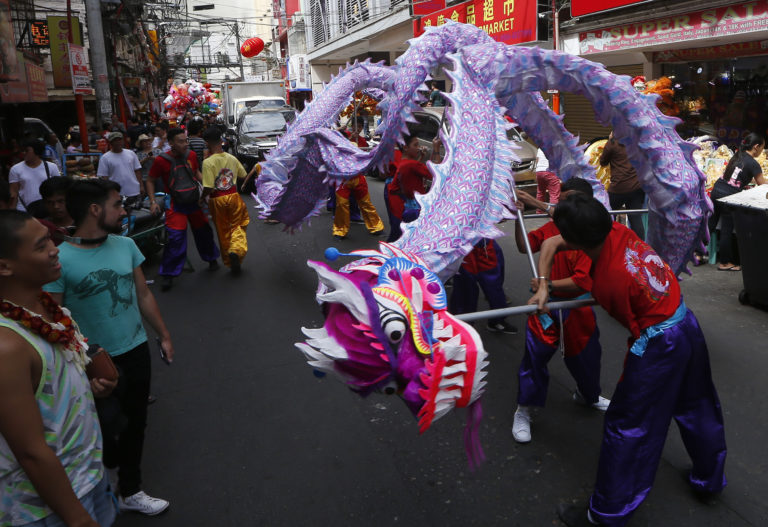 Lunárny nový rok, Manila