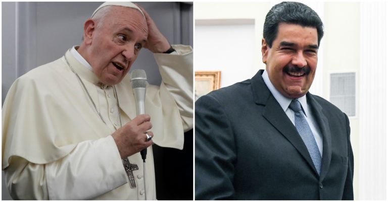 Pápež František, Nicolás Maduro
