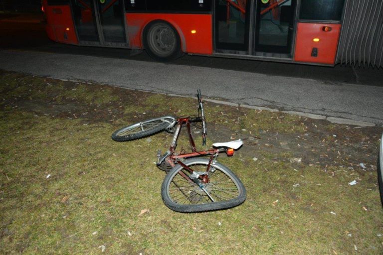 bicykel, nehoda