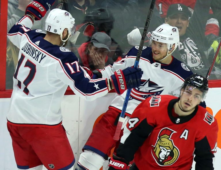 Columbus Blue Jackets - Ottawa Senators