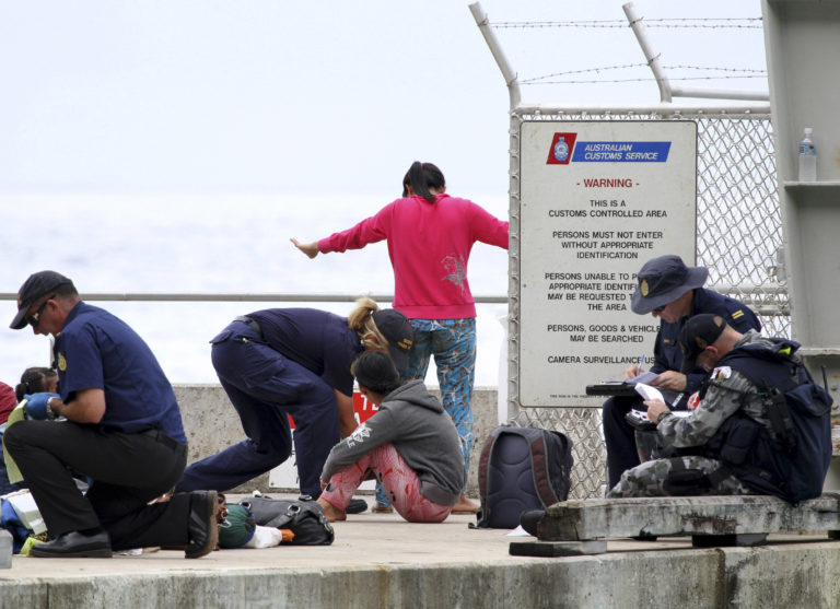 Vianočný ostrov, migranti