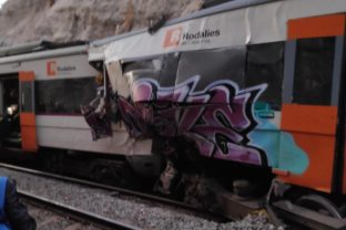 Zrážka vlakov v Španielsku