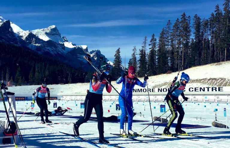 Biatlon, Canmore, Kanada