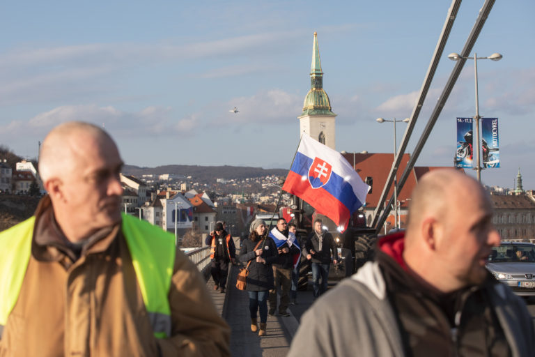 PROTEST: Farmári v Bratislave