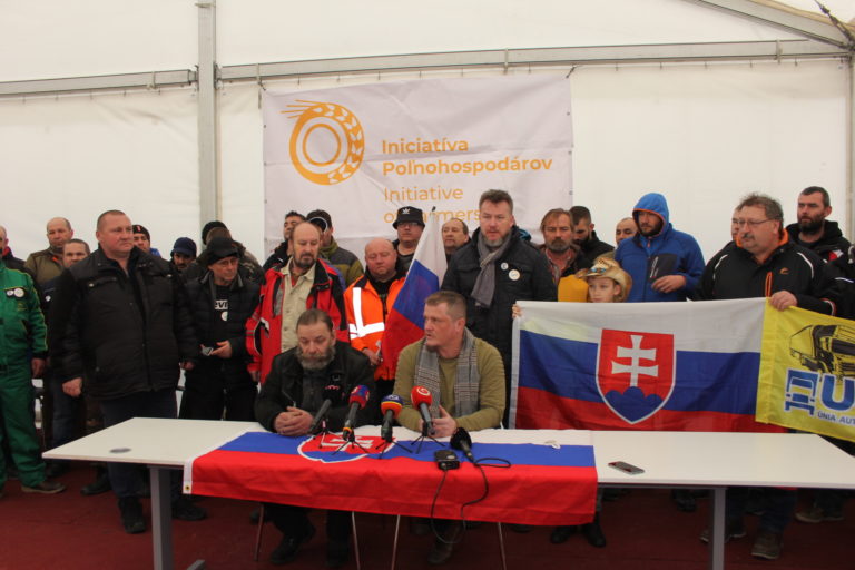 PROTEST: Zasadnutie štrajkového výboru farmárov