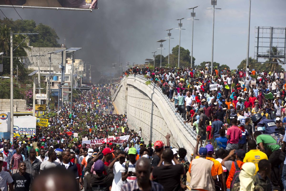 Haiti, Protest
