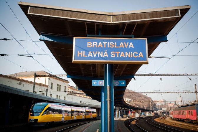 Hlavná stanica v Bratislave