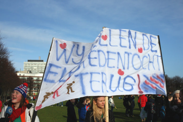 Holandsko, klimatický protest