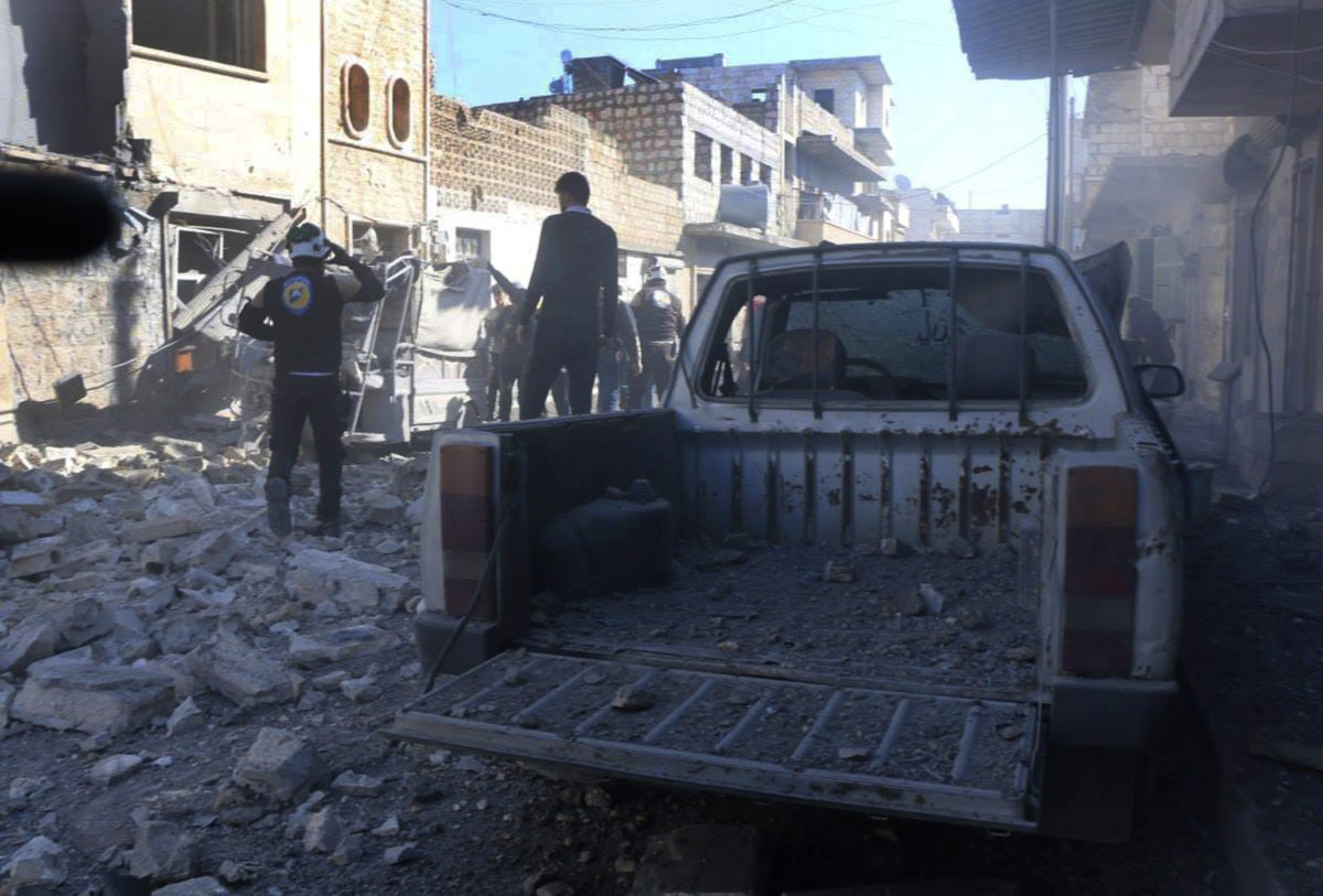 Sýria, Idlib, útok