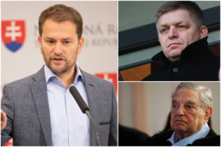 Igor Matovič, Robert Fico, George Soros