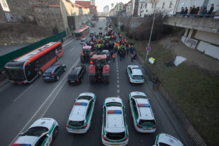 PROTEST: Farmári v Bratislave