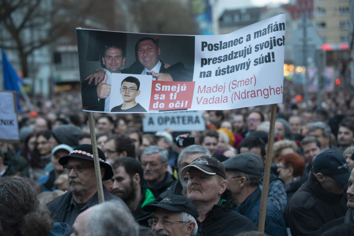 ZHROMAŽDENIE: Za slušné Slovensko v Bratislave