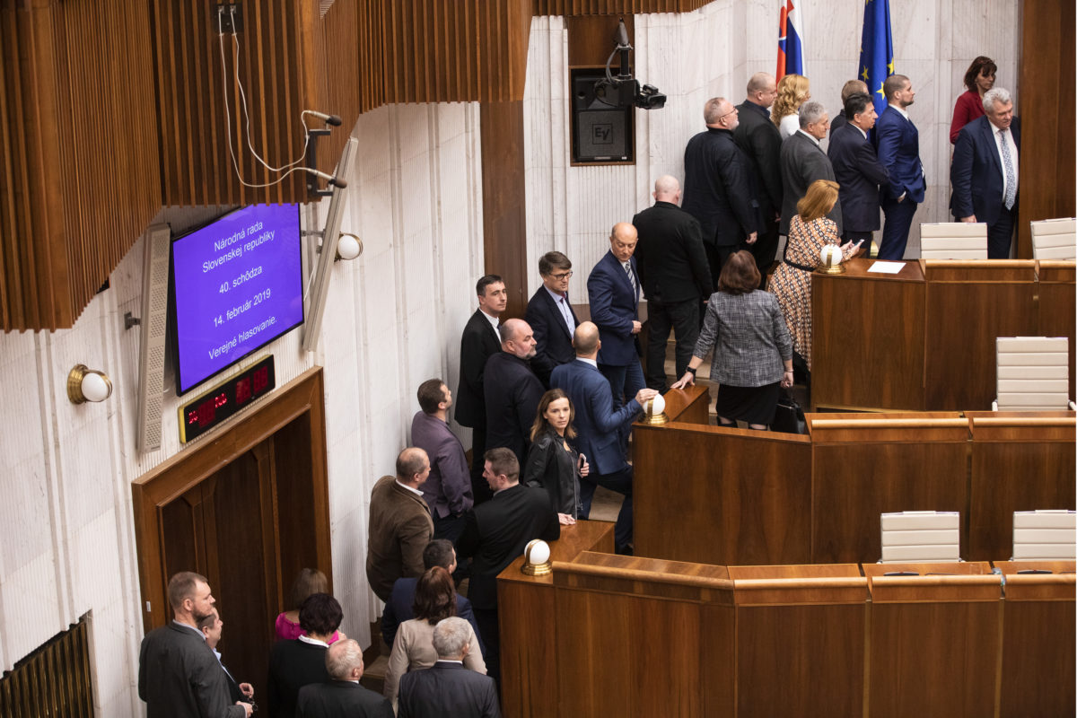 Voľba kandidátov na sudcov Ústavného súdu SR