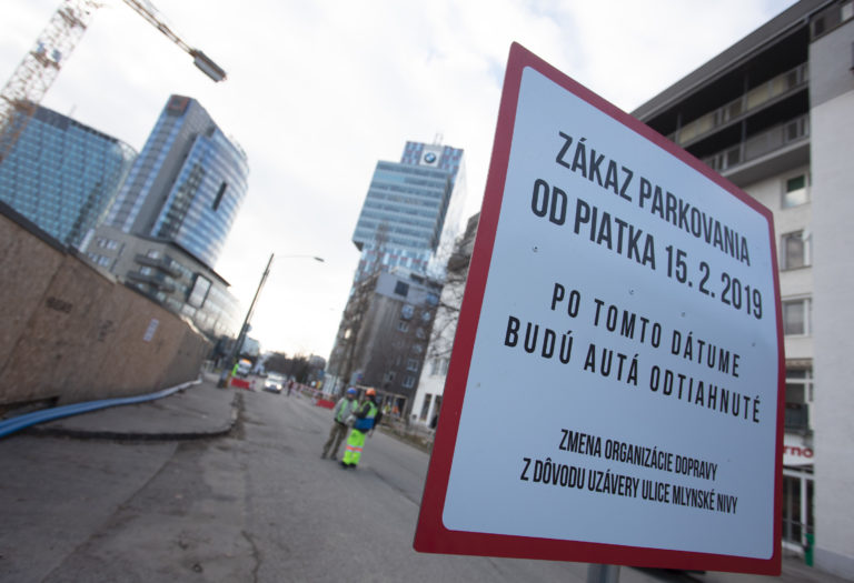 Dopravné obmedzenia v Bratislave